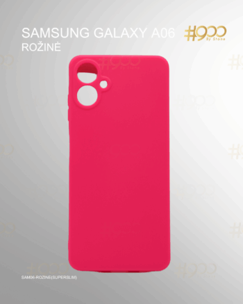 Samsung Galaxy A06 dėkliukas - Rožinė