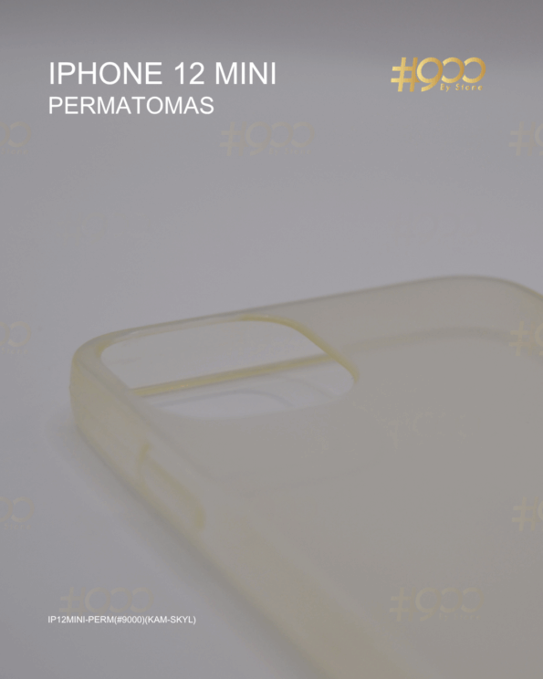 Iphone 12 Mini dėkliukas - Permatomas
