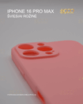 Iphone 16 Pro Max dėkliukas – Šviesiai Rožinė
