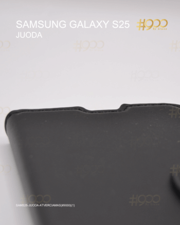 Samsung Galaxy S25 atverčiamas dėklas – Juoda