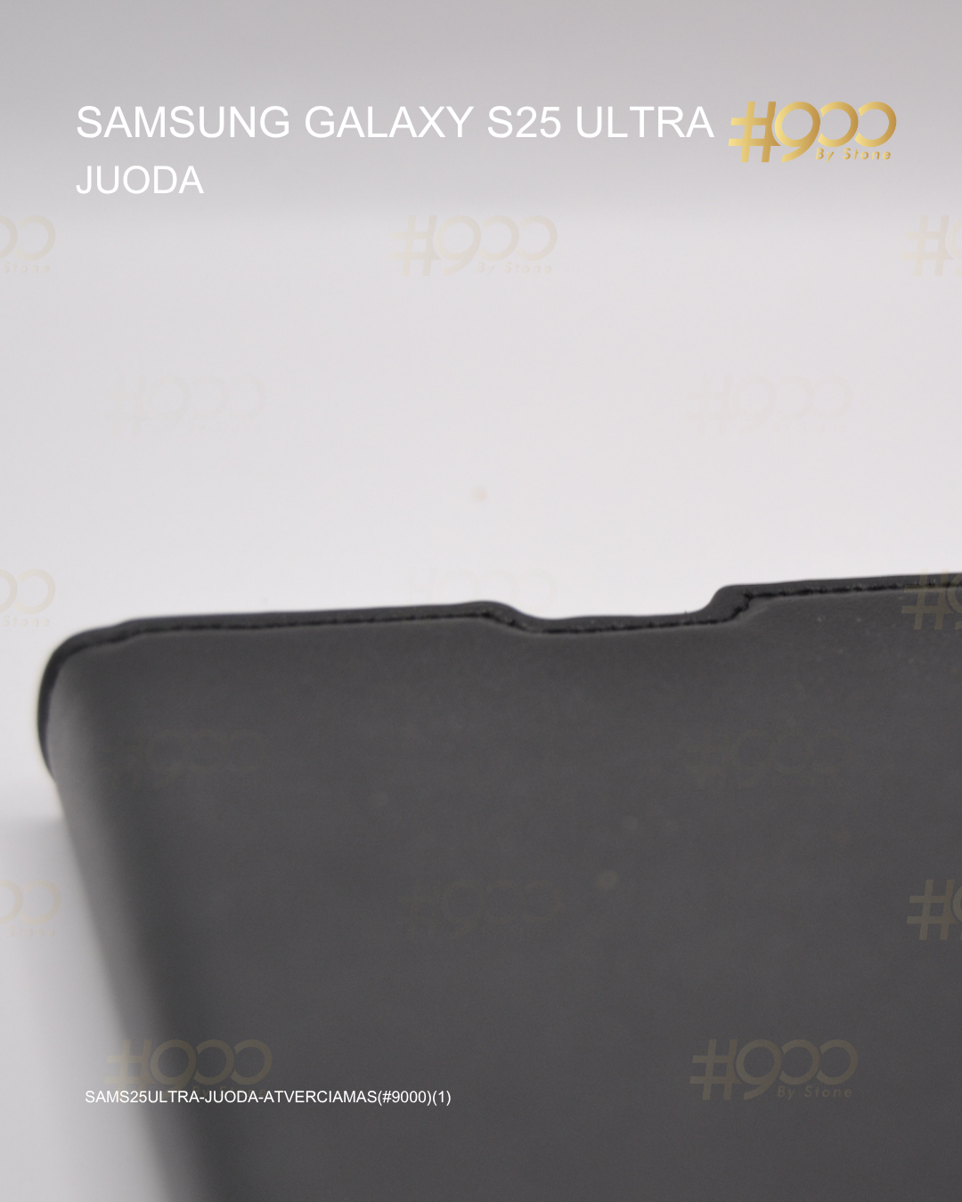 (1) penkiolikta deze Samsung Galaxy S25 Ultra atverčiamas dėklas – Juoda