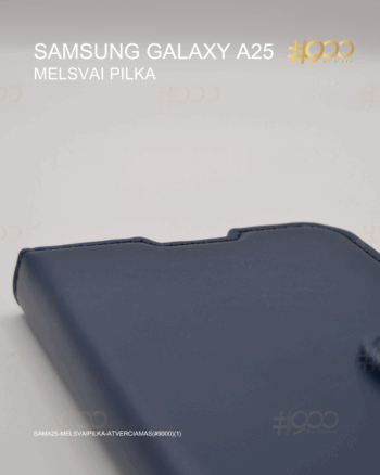 Samsung Galaxy A25 atverčiamas dėkliukas - Melsvai Pilka