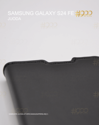 Samsung Galaxy S24 FE atverčiamas dėkliukas - Juoda