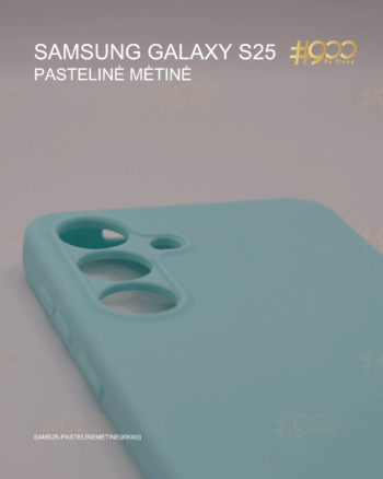 Samsung Galaxy S25 dėklas – Pastelinė Mėtinė