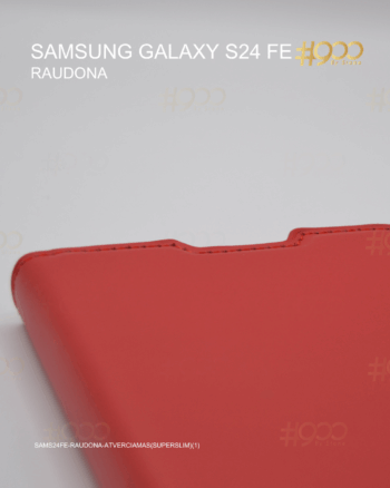 Samsung Galaxy S24 FE atverčiamas dėkliukas - Raudona