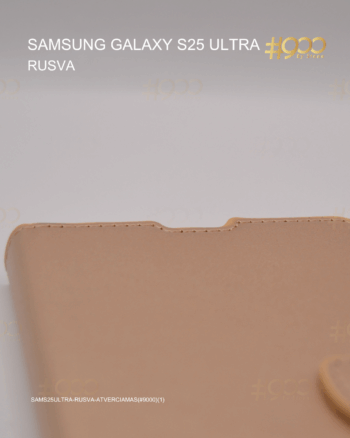 Samsung Galaxy S25 Ultra atverčiamas dėklas – Rusva