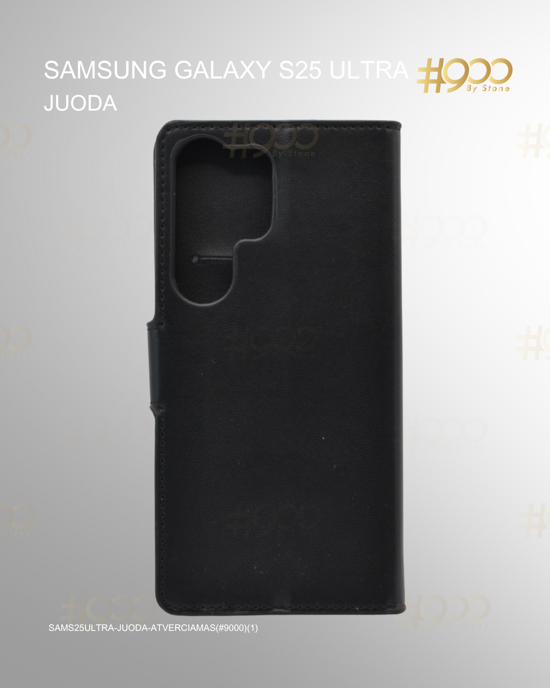 (3) penkiolikta deze Samsung Galaxy S25 Ultra atverčiamas dėklas – Juoda