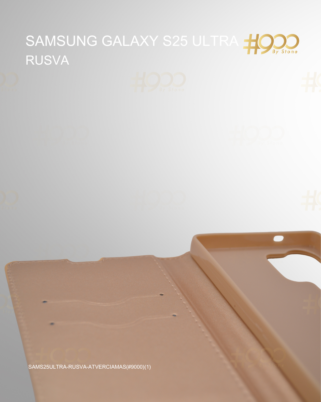 (31) penkiolikta deze Samsung Galaxy S25 Ultra atverčiamas dėklas – Rusva