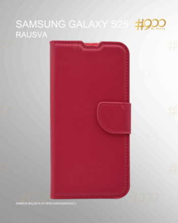 Samsung Galaxy S25 atverčiamas dėklas – Rausva