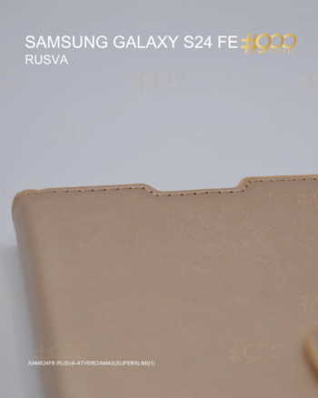 Samsung Galaxy S24 FE atverčiamas dėkliukas - Rusva