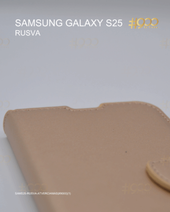 Samsung Galaxy S25 atverčiamas dėklas – Rusva