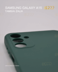 Samsung Galaxy A15 dėkliukas - Tamsiai Žalia