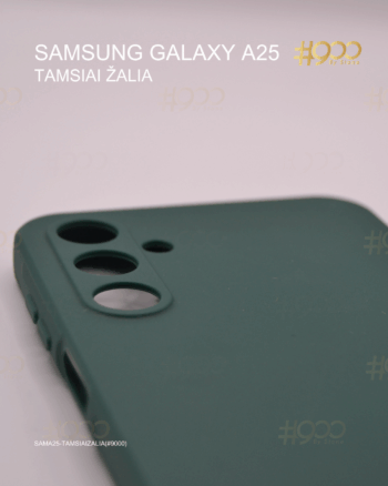 Samsung Galaxy A25 dėkliukas - Tamsiai Žalia