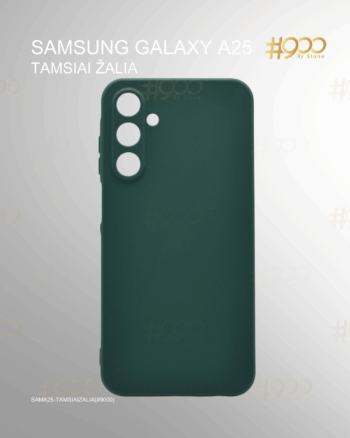 Samsung Galaxy A25 dėkliukas - Tamsiai Žalia