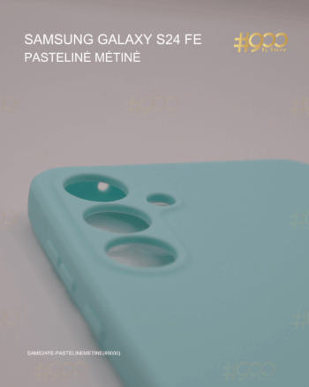 Samsung Galaxy S24 FE dėklas – Pastelinė Mėtinė