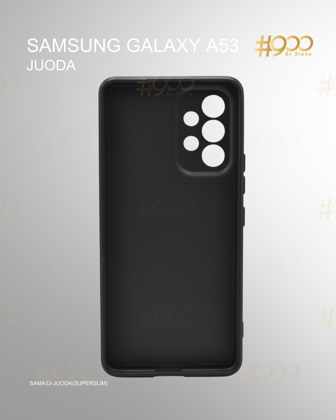 (3) dvidesimt astunta deze Samsung Galaxy A53 dėklas – Juoda