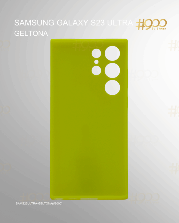 Samsung Galaxy S23 Ultra dėklas – Geltona