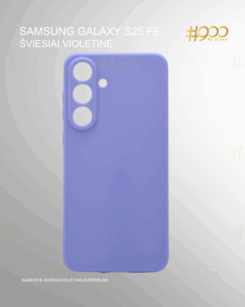 Samsung Galaxy S25 FE dėklas – Šviesiai Violetinė