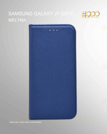 Samsung Galaxy J7 (2017) atverčiamas dėklas – Mėlyna