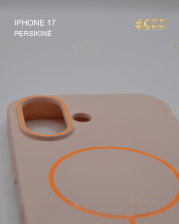 Iphone 17 dėklas – Persikinė
