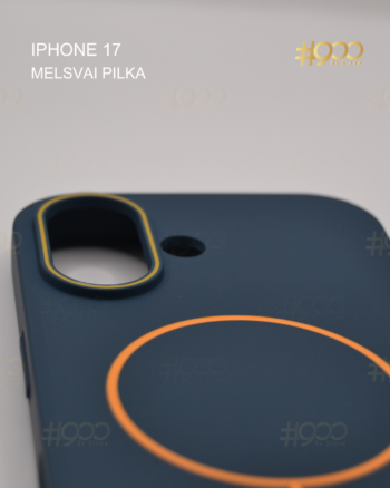 Iphone 17 dėklas – Melsvai Pilka