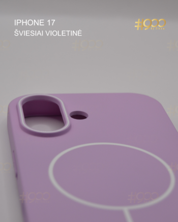 Iphone 17 dėklas – Šviesiai Violetinė