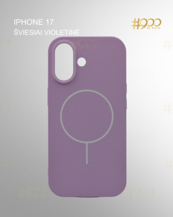 Iphone 17 dėklas – Šviesiai Violetinė