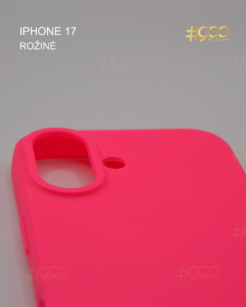 Iphone 17 dėklas – Rožinė