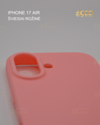 Iphone 17 dėklas – Šviesiai Rožinė