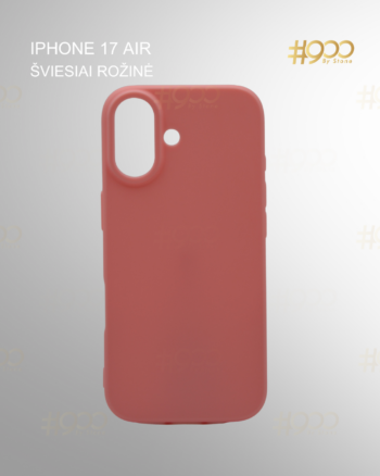 Iphone 17 dėklas – Šviesiai Rožinė