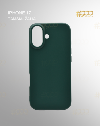 Iphone 17 dėklas – Tamsiai Žalia