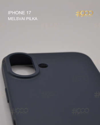 Iphone 17 dėklas – Melsvai Pilka